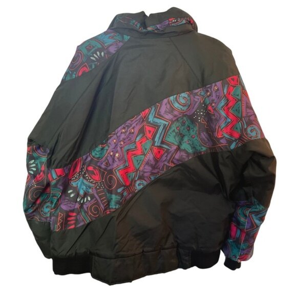 Vintage 90s Choko Heavy Duty Snowmobile Winter Coat Jacket Women's XXL Rare - Picture 2 of 12